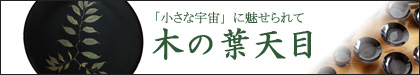 「小さな宇宙」に魅せられて　木の葉天目